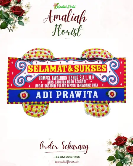 Papan Bunga Ucapan Selamat Pardawaras